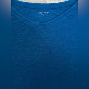 Eileen Fisher Blue Shirt